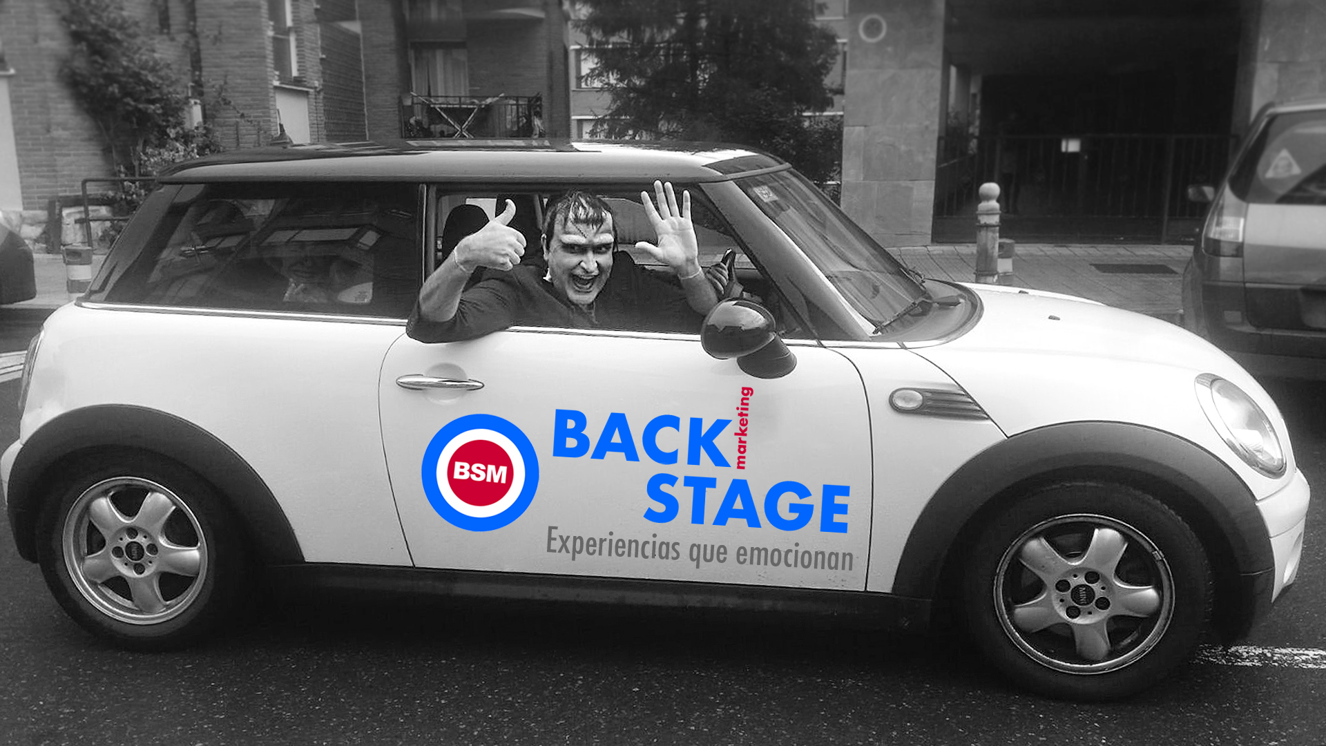 Backstage Marketing acción familia Monster en Getxo